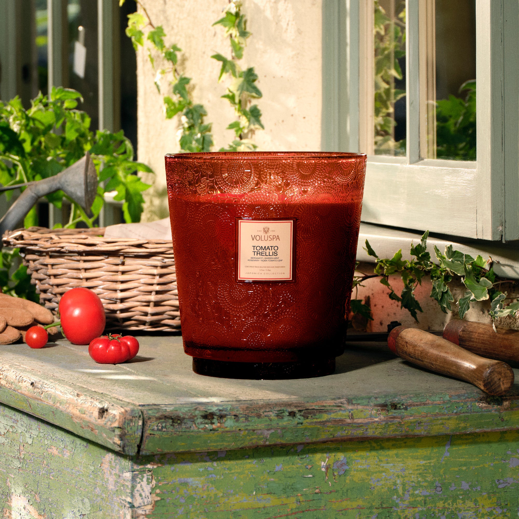 Tomato Trellis - 5 Wick Hearth Candle - Image 2