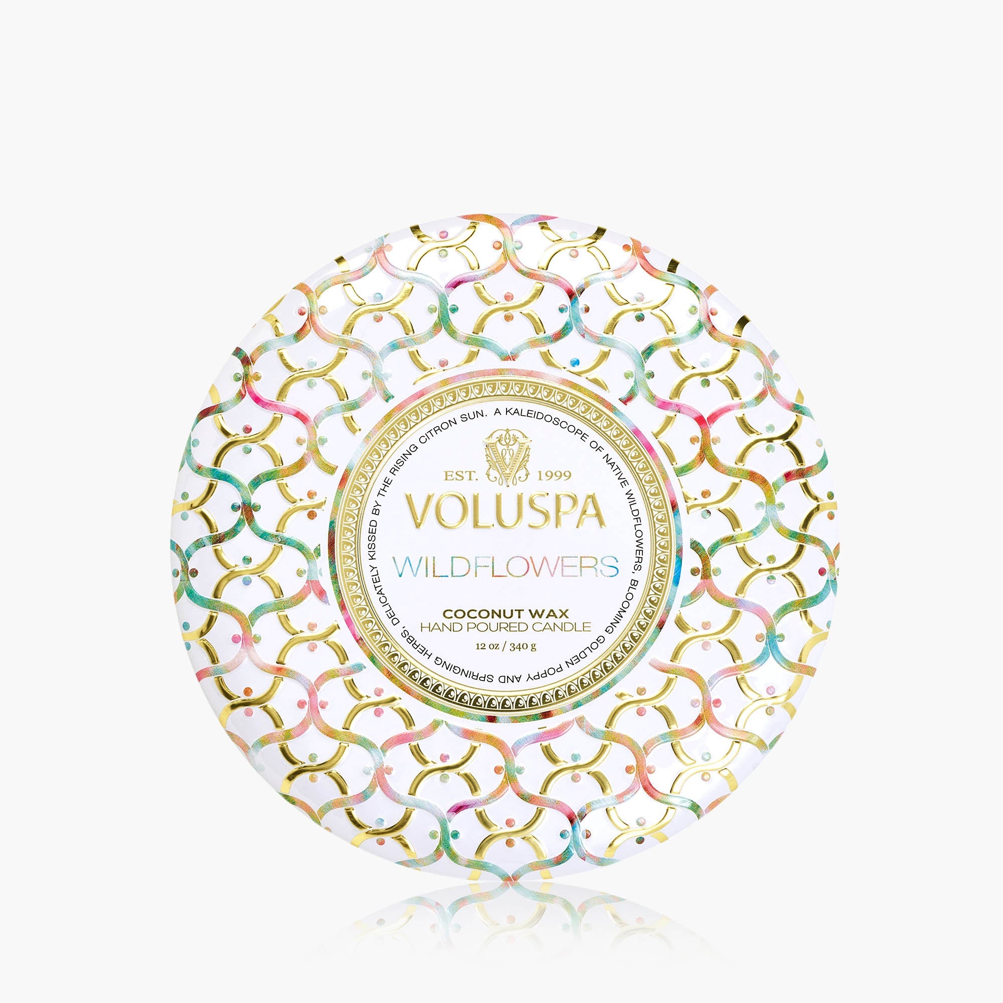 Wildflowers - 3 Wick Tin Candle
