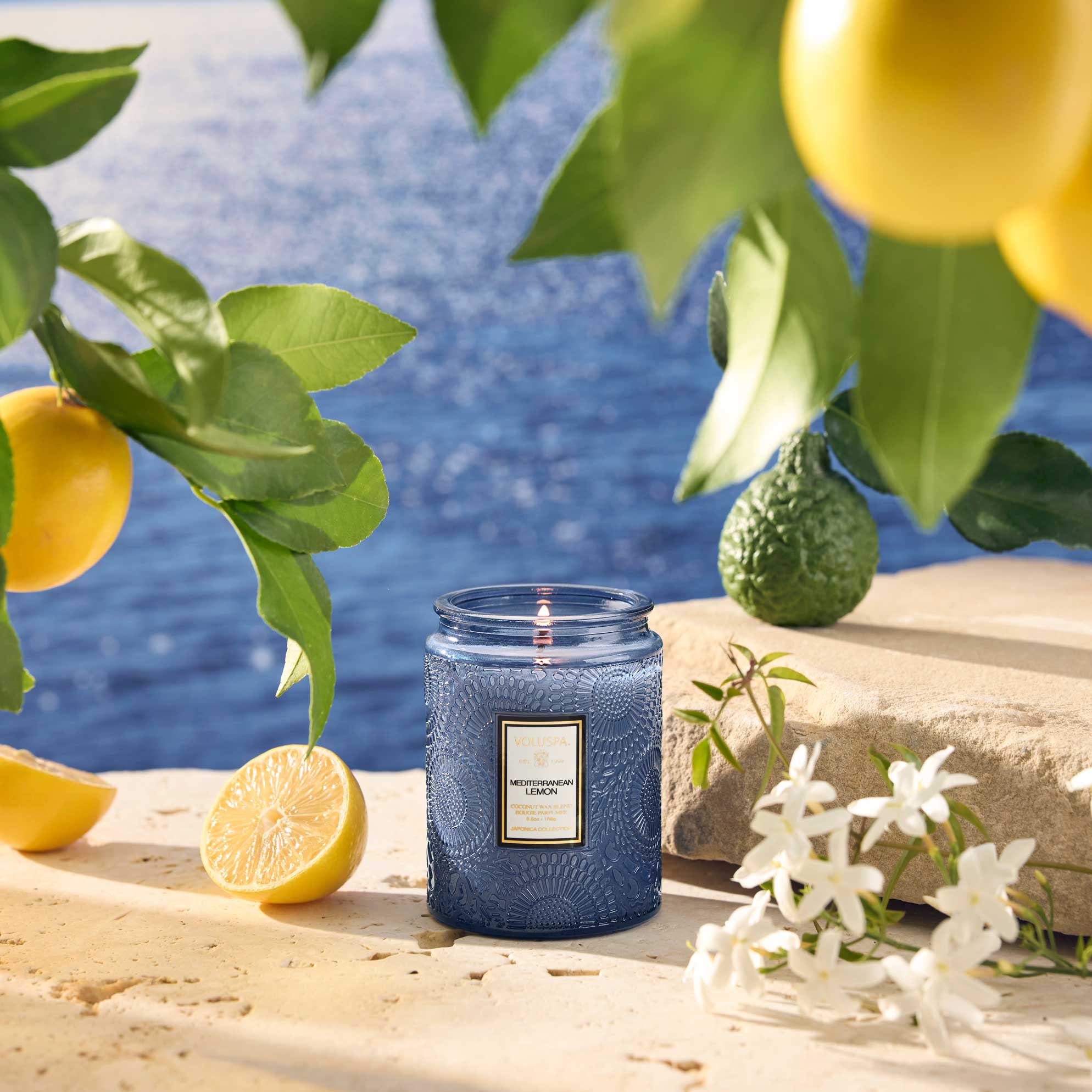 Alternative view of Mediterranean Lemon - Small Jar Candle